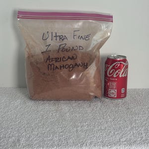 Ultra Fine Hardwood Sawdust Powder: Maple, Walnut, Cherry, Pecan, Oak or Poplar (1 lb) image 13