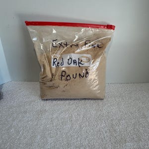 Ultra Fine Hardwood Sawdust Powder: Maple, Walnut, Cherry, Pecan, Oak or Poplar (1 lb) image 8