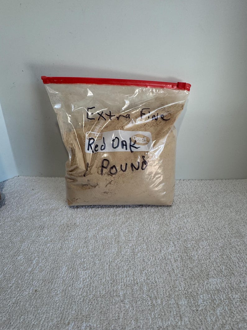 Ultra Fine Hardwood Sawdust Powder: Maple, Walnut, Cherry, Pecan, Oak or Poplar (1 lb) image 8