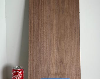 1/4" Walnut Wood Board: Sanded and All Crafts Ready