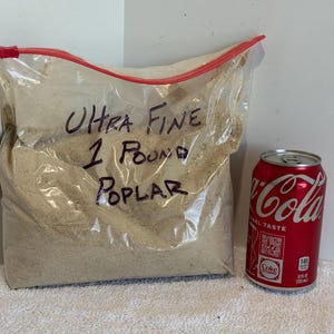Ultra Fine Hardwood Sawdust Powder: Maple, Walnut, Cherry, Pecan, Oak or Poplar (1 lb) image 12