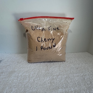 Ultra Fine Hardwood Sawdust Powder: Maple, Walnut, Cherry, Pecan, Oak or Poplar (1 lb) image 9