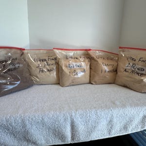 Ultra Fine Hardwood Sawdust Powder: Maple, Walnut, Cherry, Pecan, Oak or Poplar (1 lb) image 11