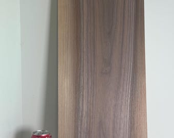 1/8" Solid Walnut Wood Board: 220 Grit Drum Sanded, For Crafts, Scrollwork, Inlay, Glowforge