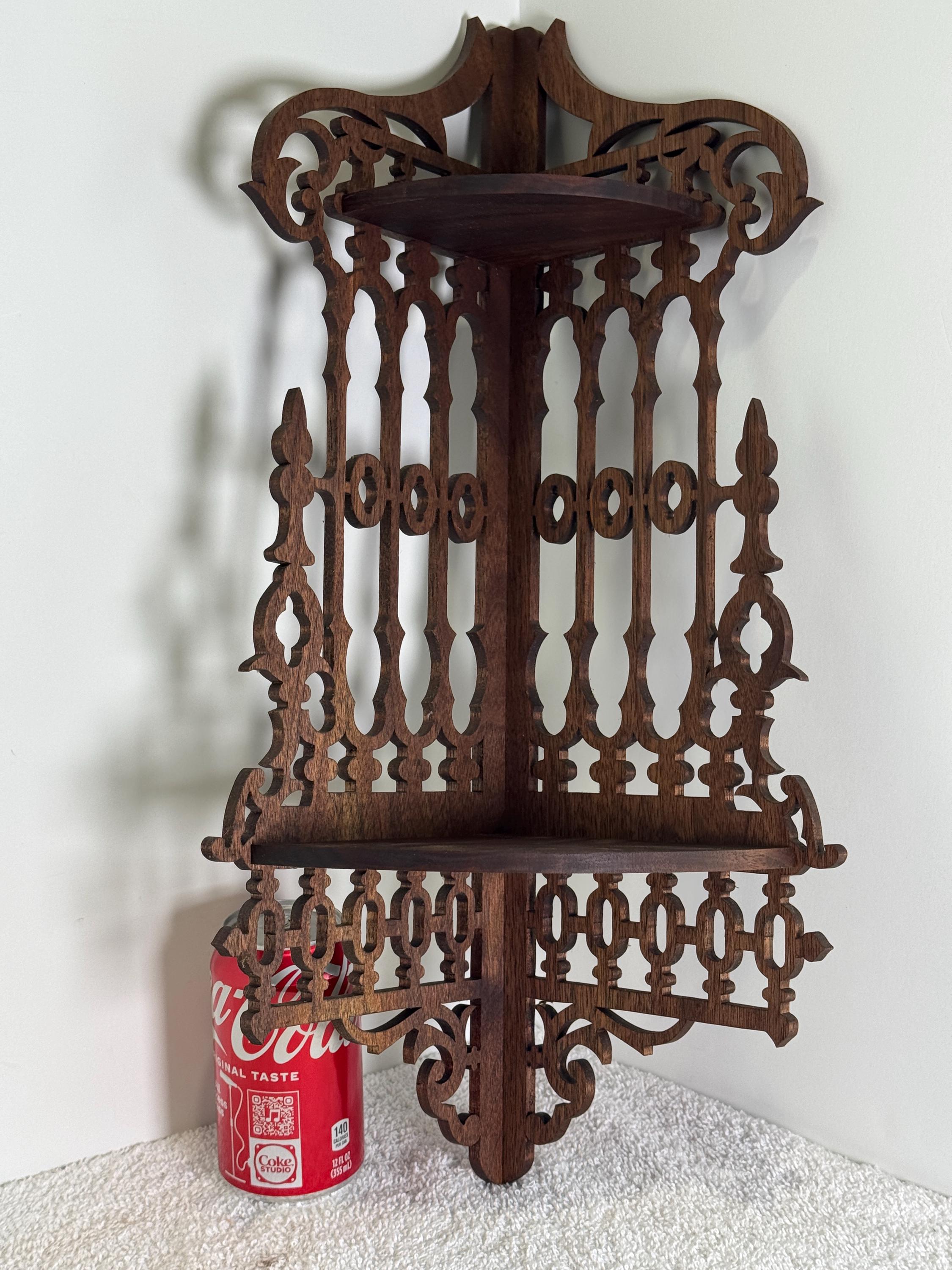 Victorian Corner Shelves - Etsy