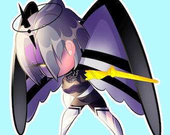 Hazbin Hotel Lute keychain
