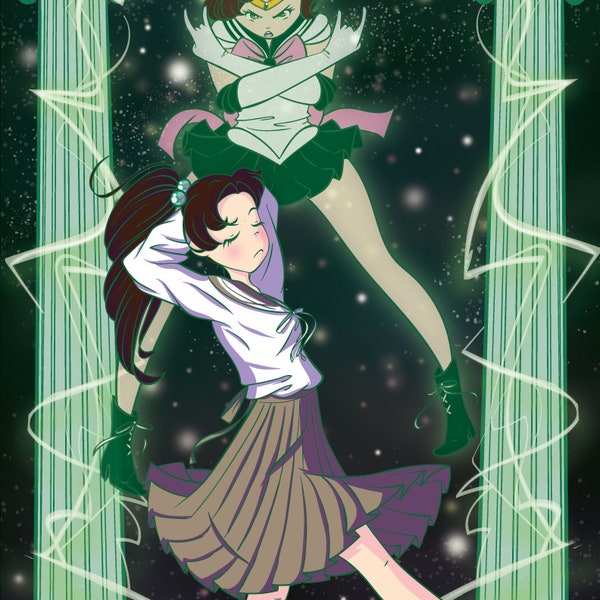 Sailor Jupiter/Makoto Kino print