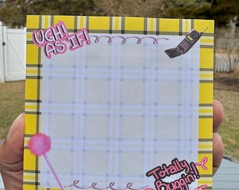 Clueless 4" plaknotitieblok