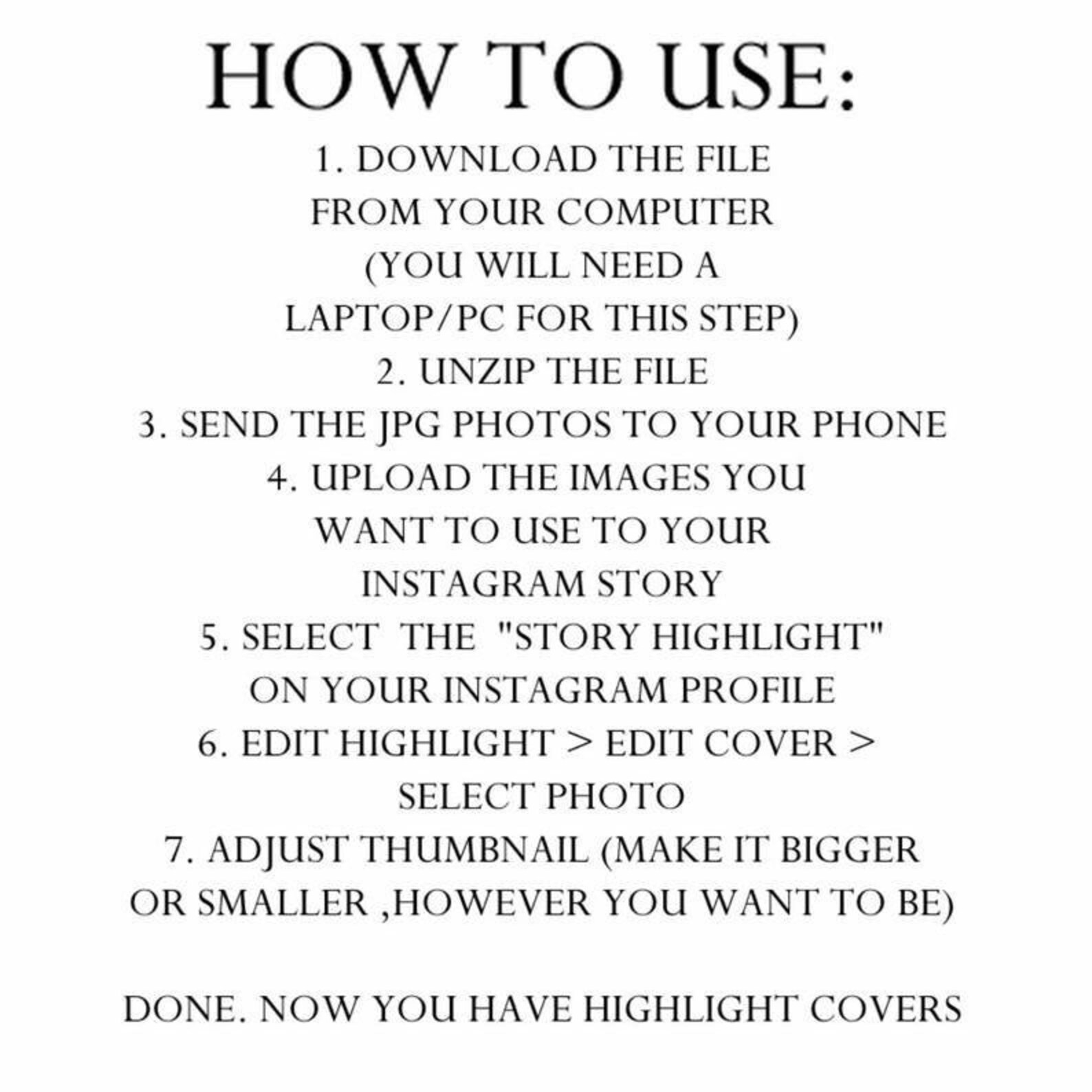 Instagram Highlights Covers Bakery Cake Highlights Etsy