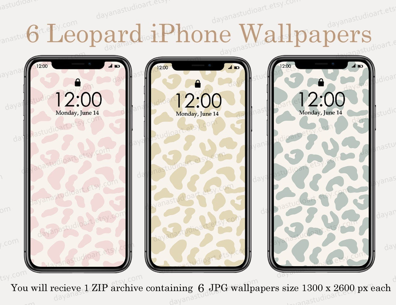 Leopard Iphone Wallpaper Animal Print Lock Screen Abstract - Etsy Leopard Iphone Wallpaper Animal Print Lock Screen Abstract - Etsy