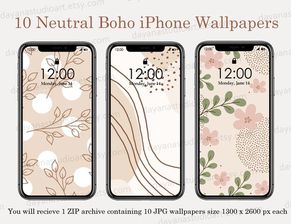 Boho Aesthetic Minimalist Wallpaper Minimalist iPhone 