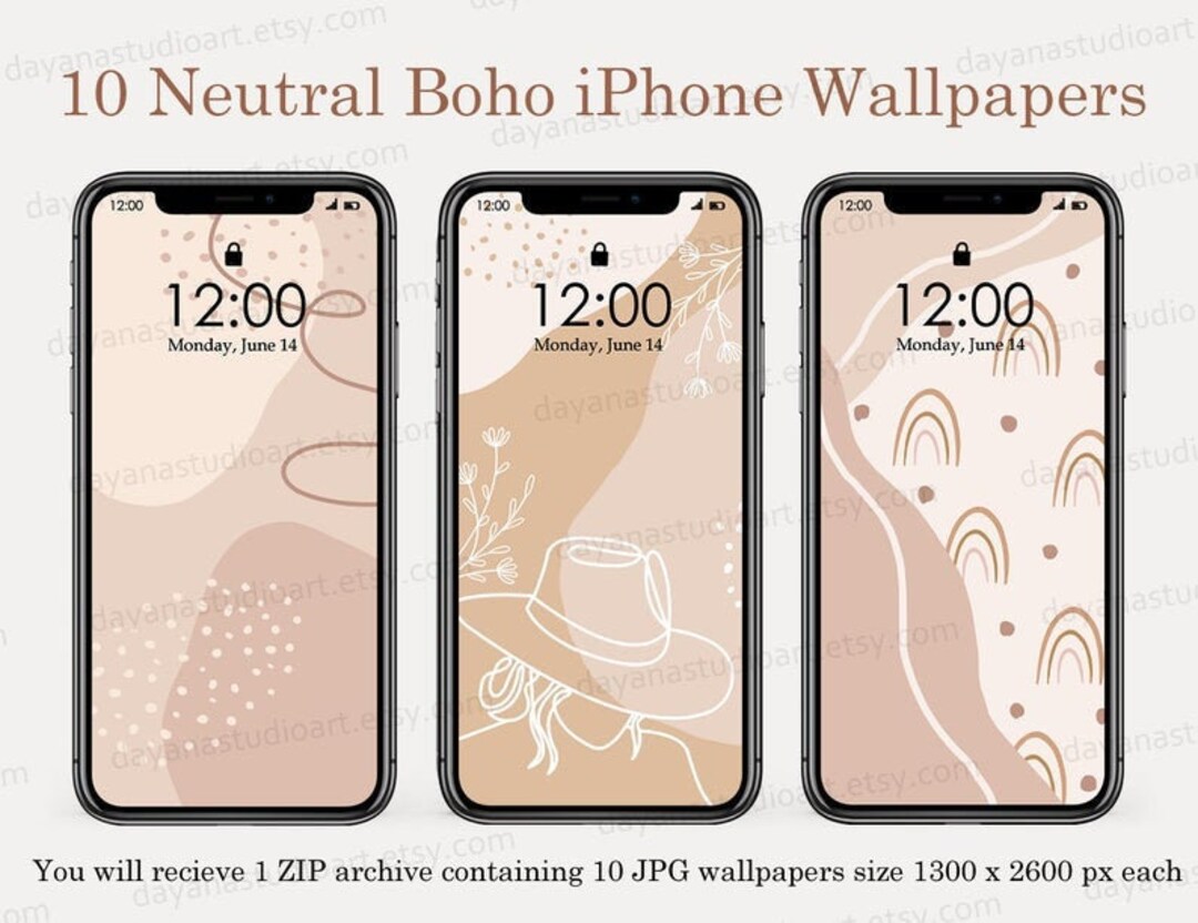 IPhone Wallpapers Aesthetic, Phone Wallpaper Minimalist, Boho Wallpaper
