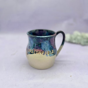 Positive Affirmation Mug, Unstoppable Mug, Coffee Witch, Tea Lovers Gift, Ceramic Coffee Cup, Handmade Pottery Mug, Quote Mug, Witch Gifts image 1