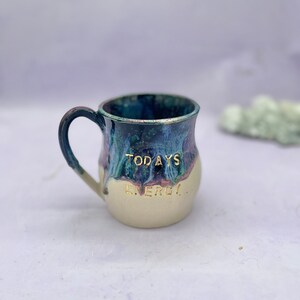 Positive Affirmation Mug, Unstoppable Mug, Coffee Witch, Tea Lovers Gift, Ceramic Coffee Cup, Handmade Pottery Mug, Quote Mug, Witch Gifts image 2