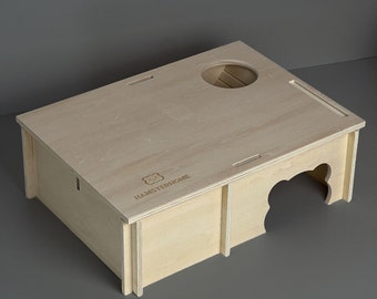 Mehrkammernhaus für Hamster (Zwerghamster, Goldhamster Haus) (Kleintiere, Nager)