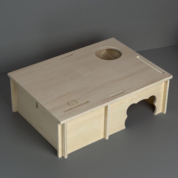 Multi-Chamber House for Hamster, Dwarfhamster and Syrianhamster House (Small Animals, Rodents)