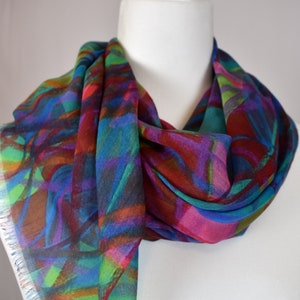 Flowy, Elegant Scarf - True Love Artwork