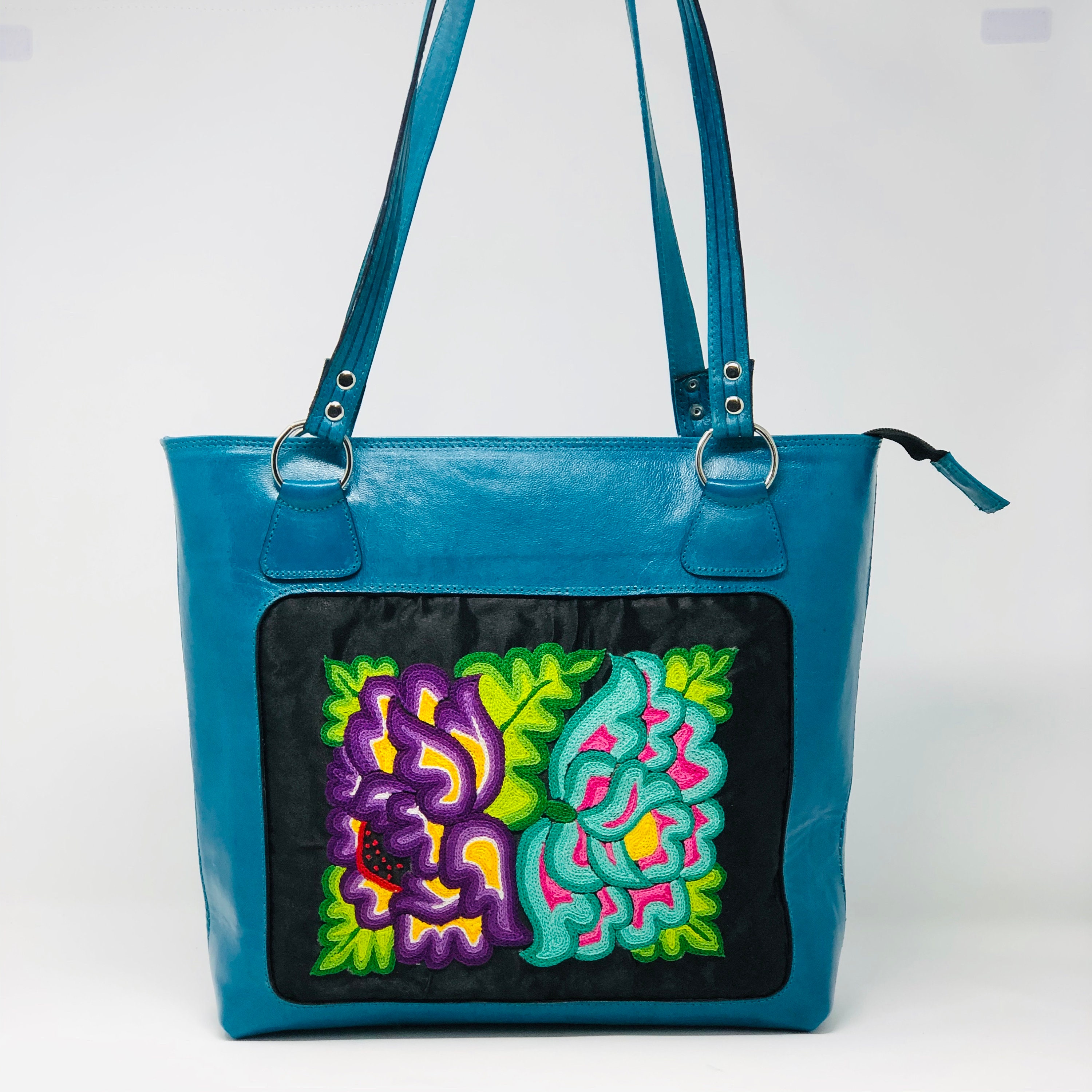 Handcrafted hand embroidered bag/100 artisanal genuine Etsy