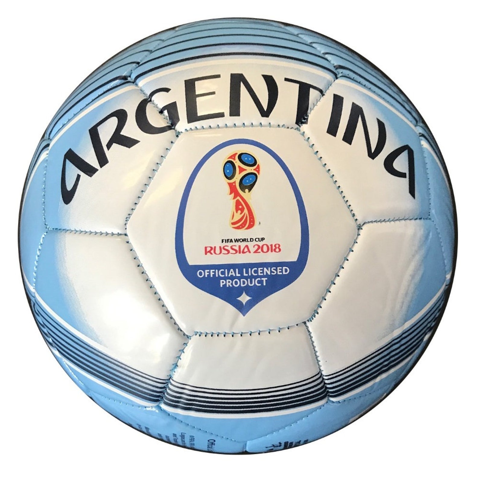 Argentina World Cup FIFA Soccer Ball Size 5 Country Flag Etsy