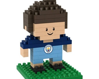 Manchester City BRXLZ Player Mini Construction Figure Approx 2 Inches Officially Licensed 82 Pieces Etsy UK
