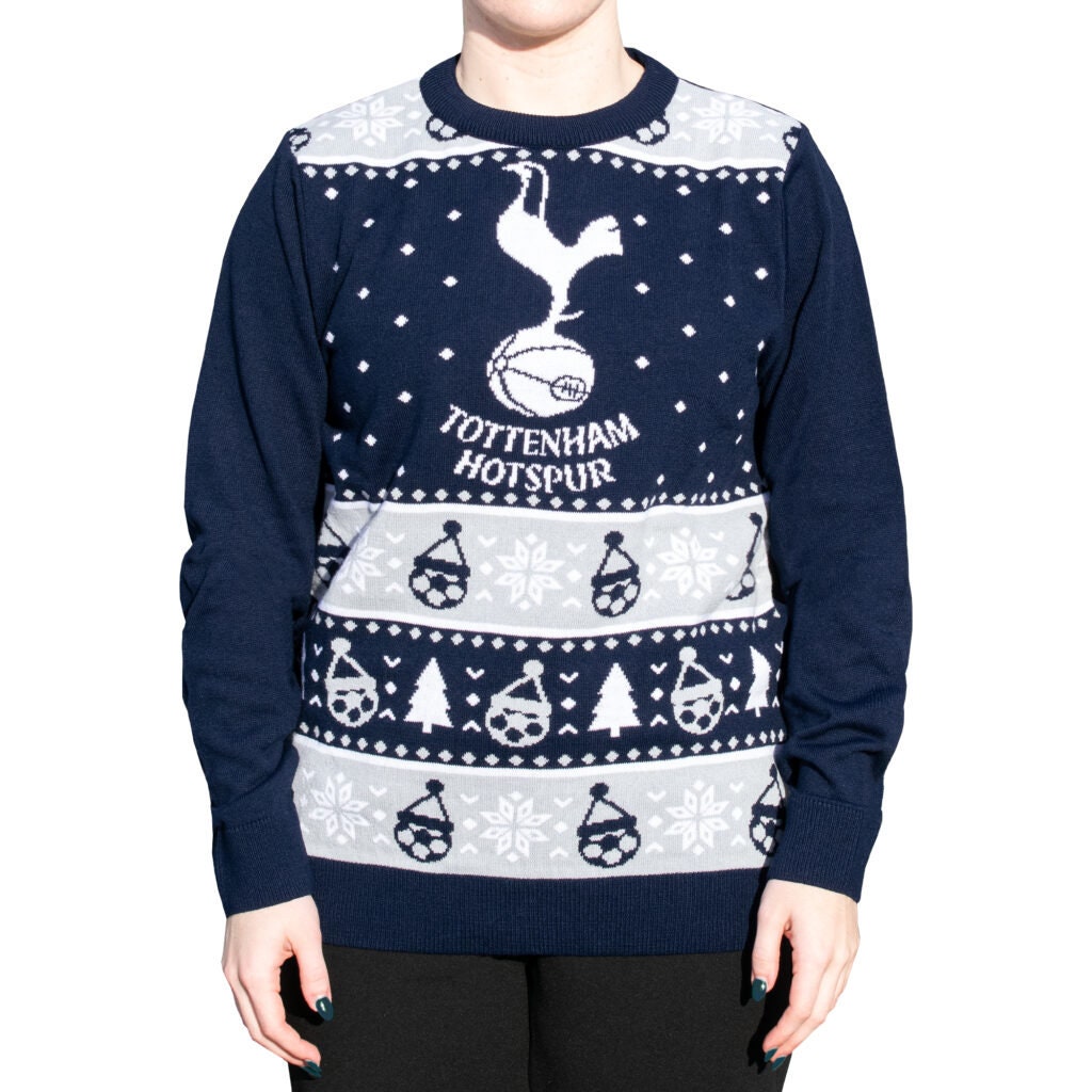 Tottenham Hotspur FC All Over Print Pullover Ugly Christmas