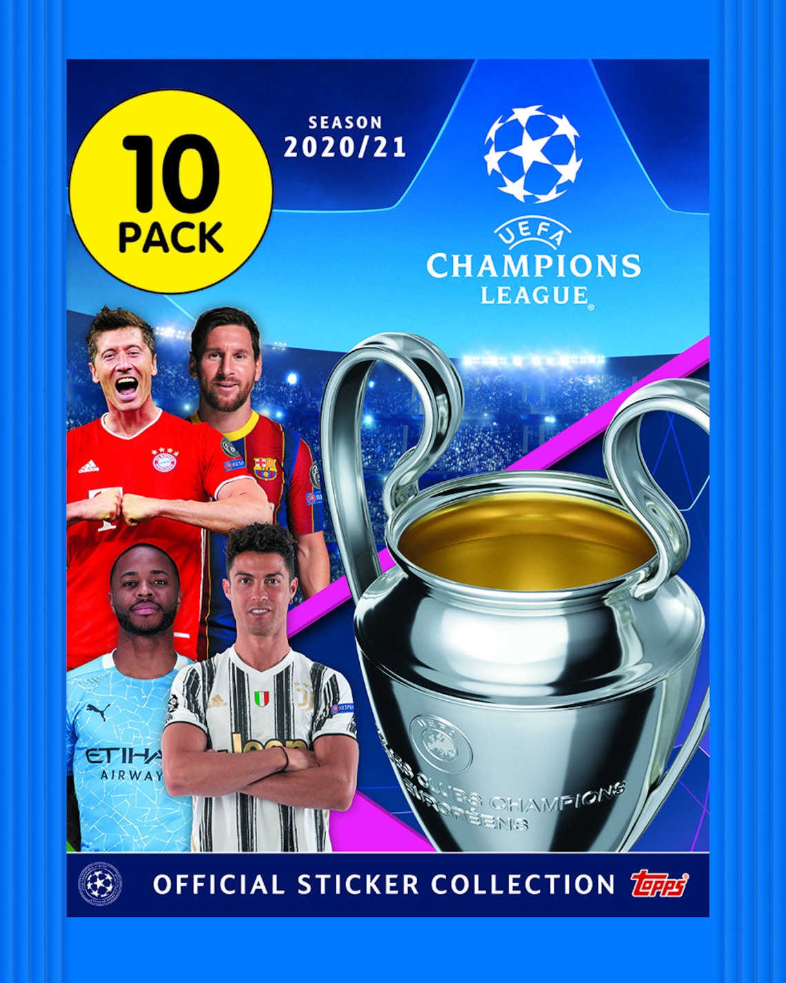 202021 Topps Champions League Stickers 30 Pack Box 300  Etsy