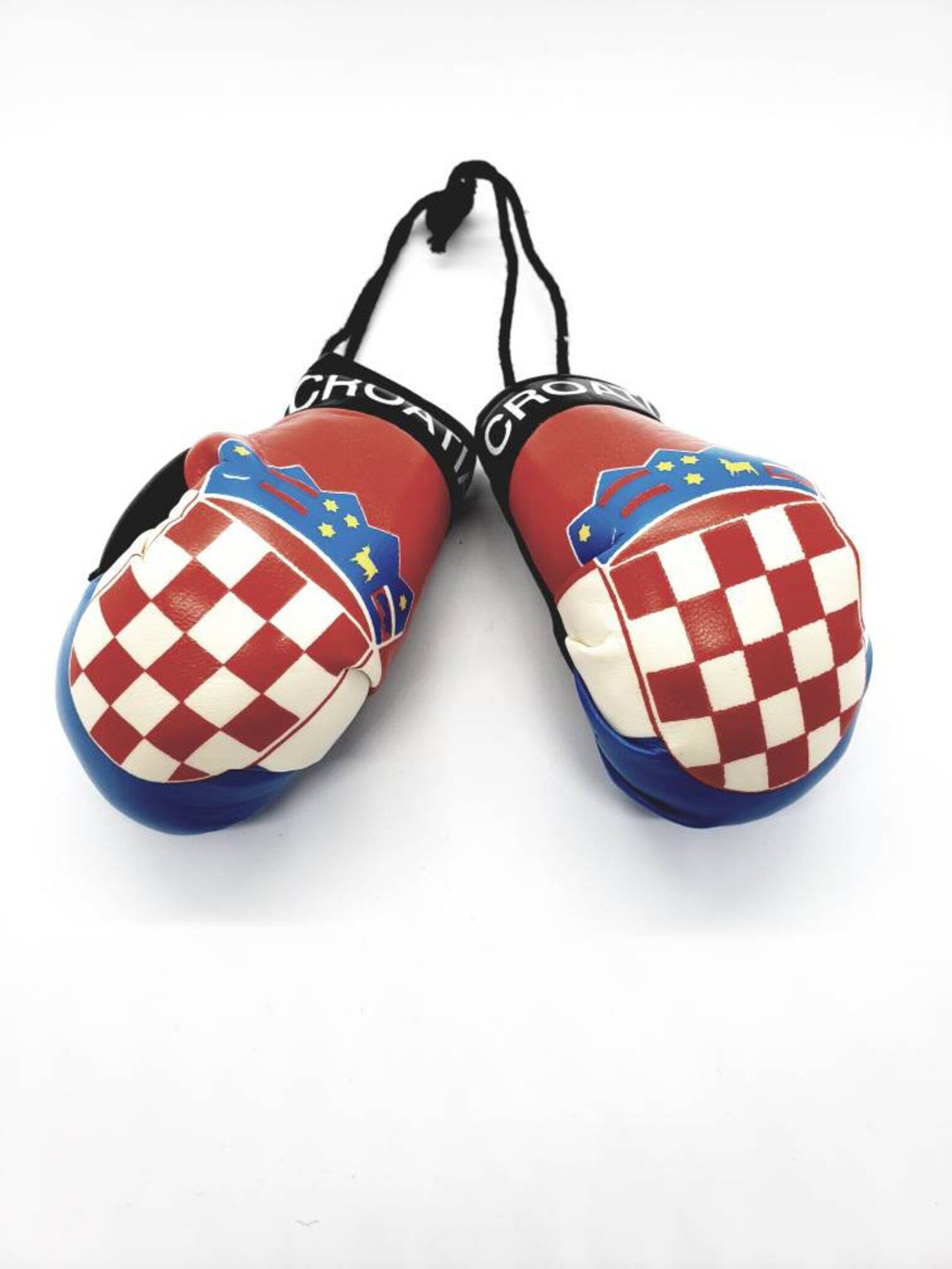 Croatia Miniature Boxing Gloves Perfect for Car Mirrors and Etsy