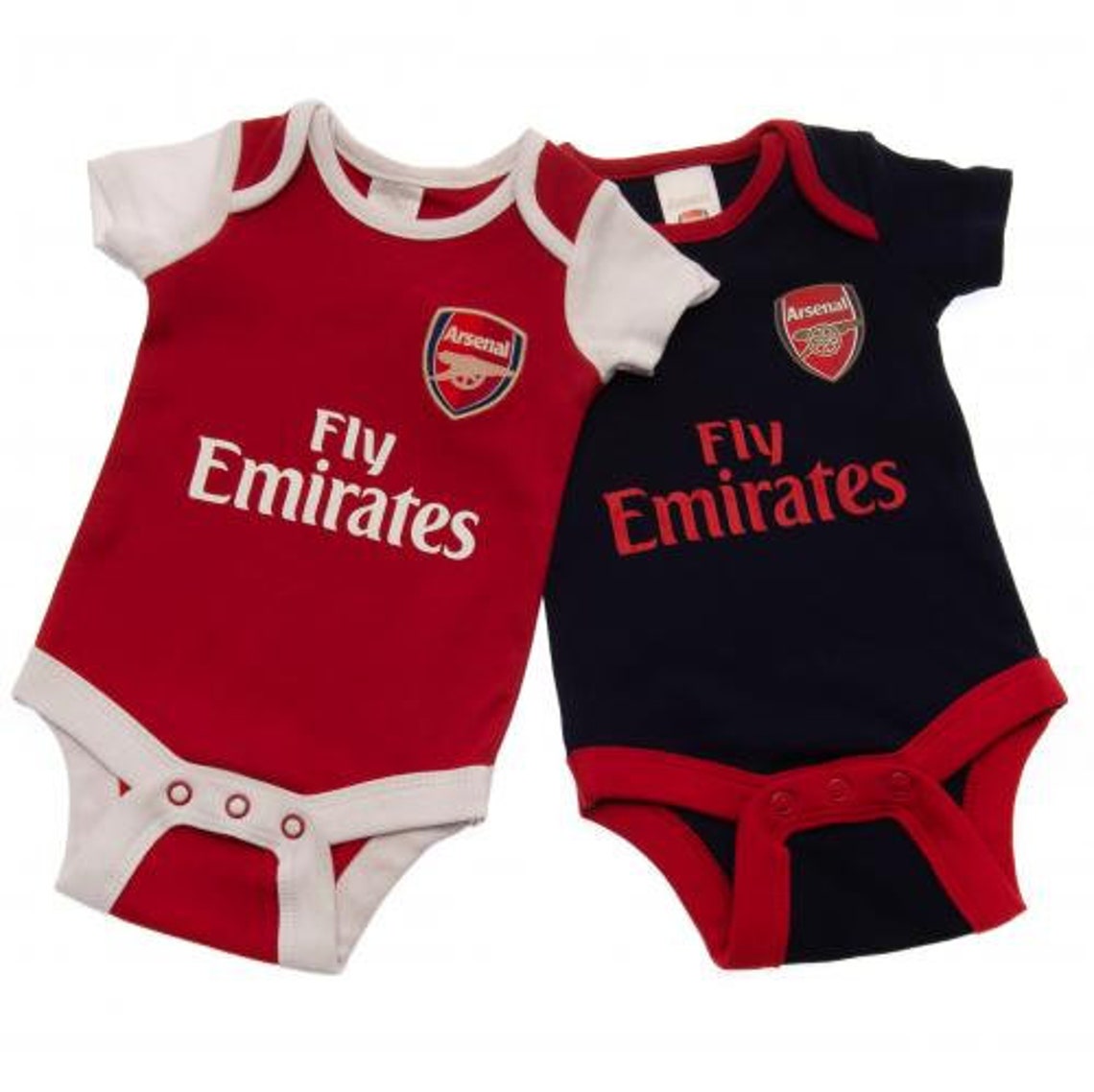 Arsenal FC Baby Onesie Kit 2 Piece Set Red & Navy Officially Etsy