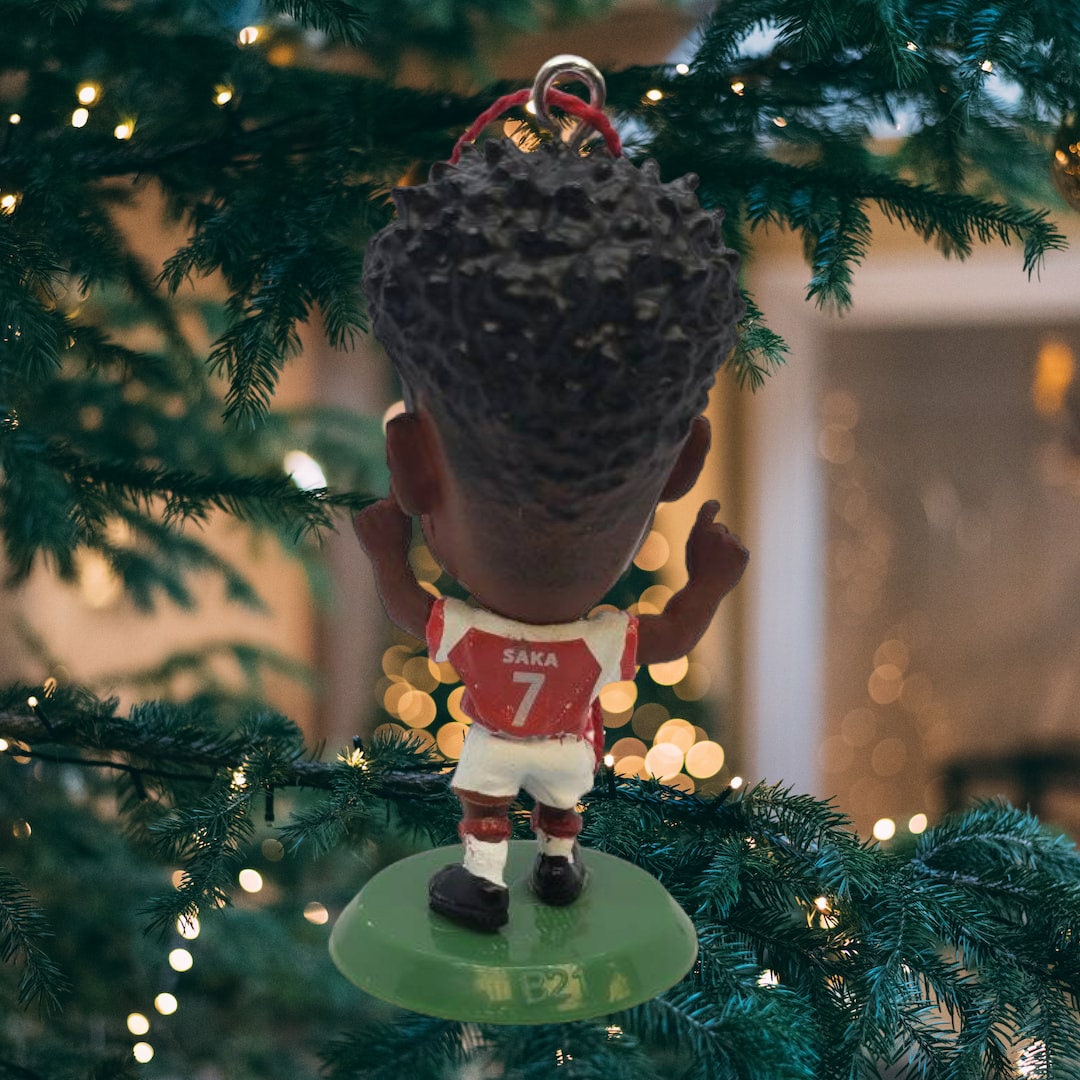 Bukayo Saka Arsenal FC Christmas Ornament/soccerstarz Mini 