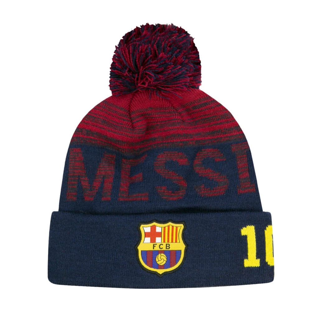 FC Barcelona Wintermütze FCB Beanie Hat Woolie Cap BARCA Winter Mütze 