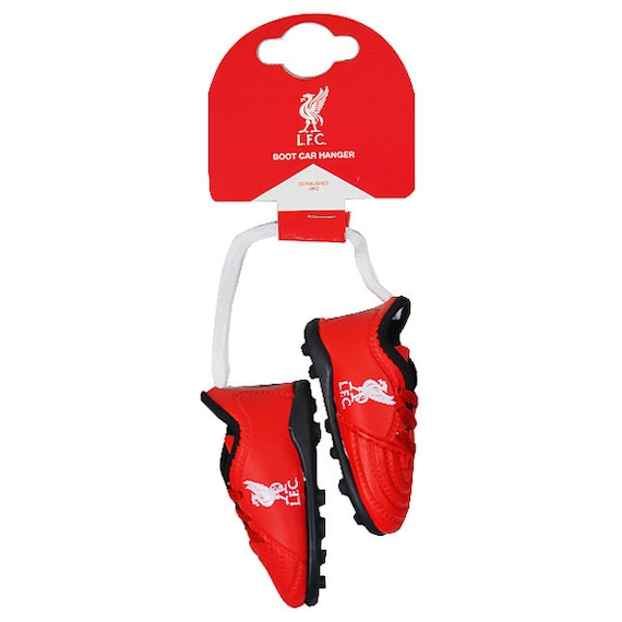 Liverpool FC Mini Stiefel Weihnachtsbaumschmuck oder Autospiegel Aufhänger  Ca. 3 Zoll offiziell lizenziert - .de