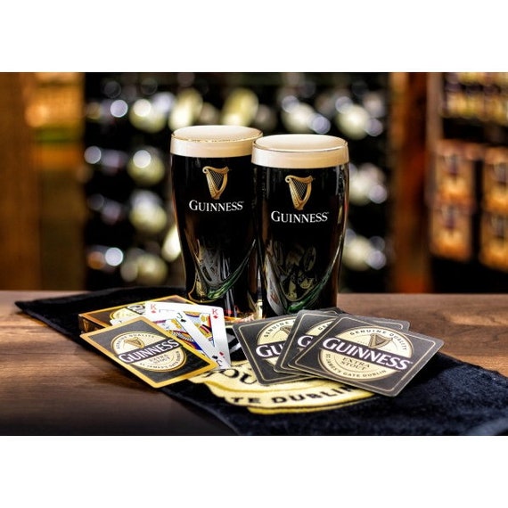  Guinness 20oz Beer Glasses Twin Pack