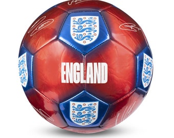 FIFA World Cup 2022 England Signature Size 5 Red Soccer Ball Officially Licensed