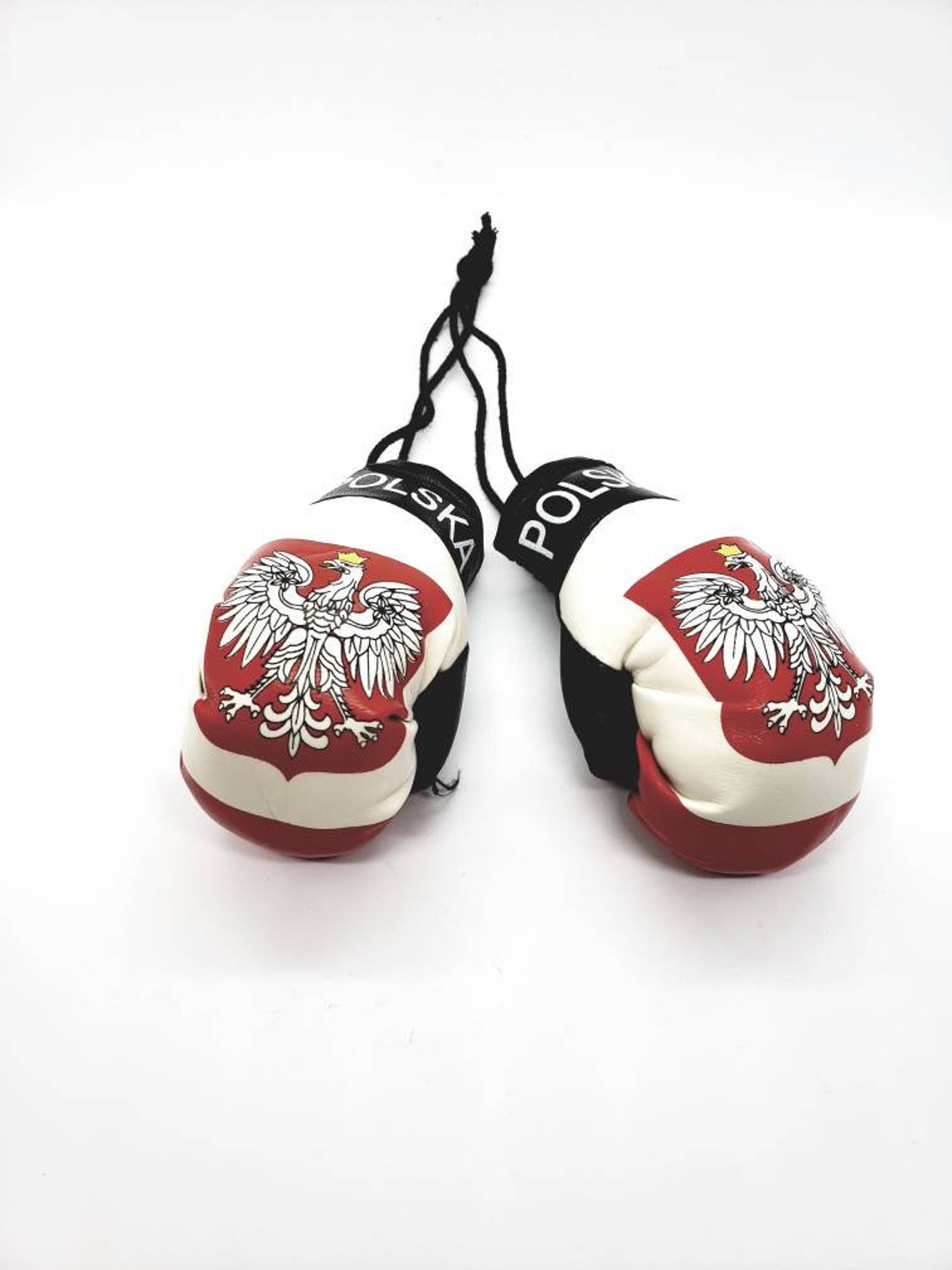 Poland/Polska Miniature Boxing Gloves Perfect for Car Mirrors Etsy