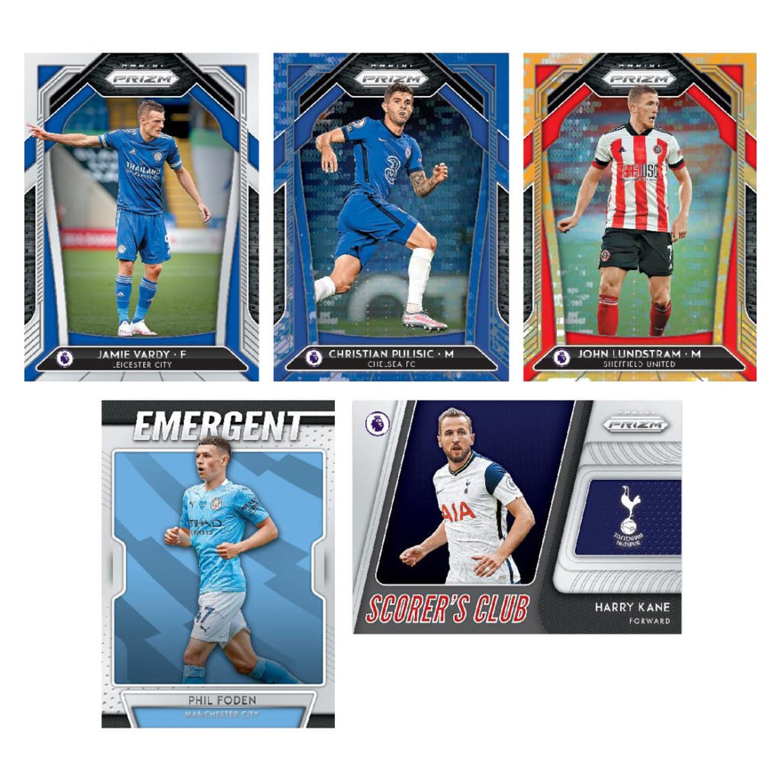 2020 21 Panini Prizm Premier League Cereal Blaster 25 Cards 3 Etsy