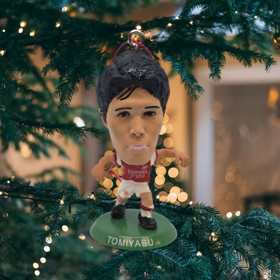 Takehiro Tomiyasu Arsenal FC Christmas Ornament/soccerstarz 