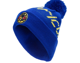 Club America Pom Beanie "Pixel" Officially Licensed FAN INK