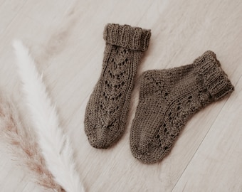 Knitting instructions baby socks / German / Knitting pattern