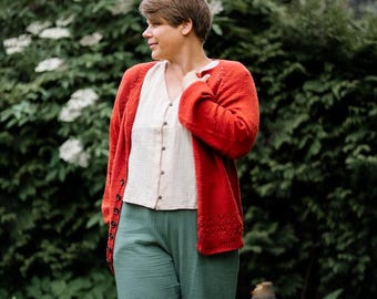 Instructions for Edla Cardigan I German / English