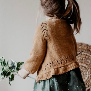 Knitting instructions II children's cardigan / knitted vest / knitting pattern / pattern/ German image 1