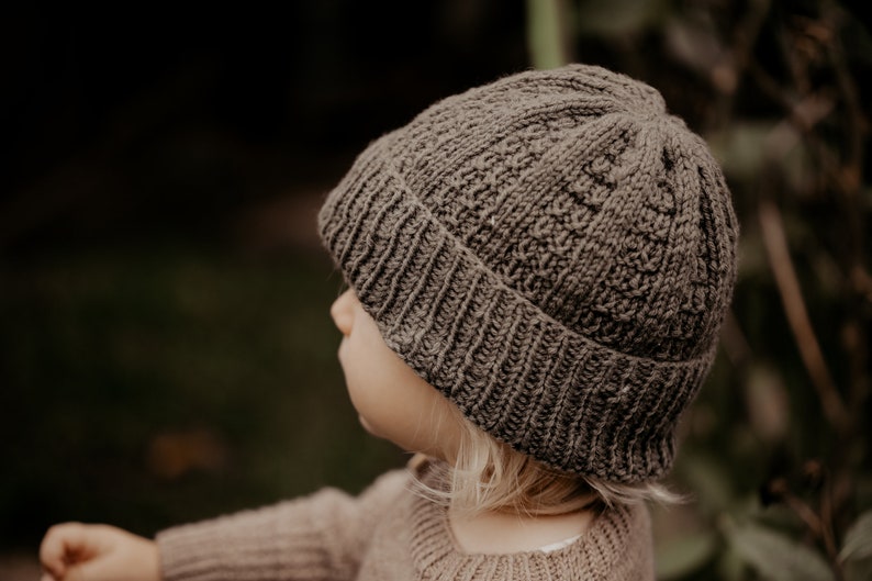 Knitting instructions hat children, adults, pattern, knitting pattern / GERMAN & ENGLISH pattern image 9