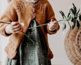 Knitting pattern II: Children's cardigan / knitted vest / knitting pattern / pattern / German
