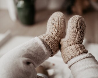 Knitting Pattern II Ole Socks Baby / Baby Socks / GERMAN Pattern / Knitting Pattern