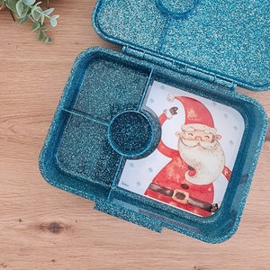 Insert pour boîte à lunch Père Noël