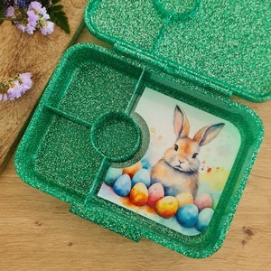 Brotzeitbox Einleger Osterhase Bunt