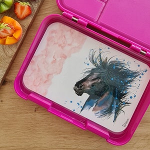 Snack box insert horse