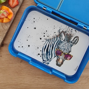 Snack box insert Zebra