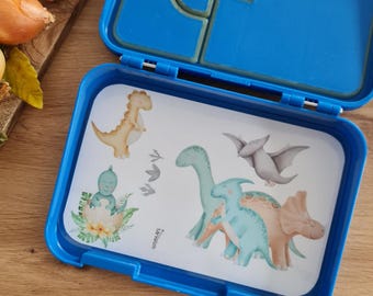 Lunch box insert dinos