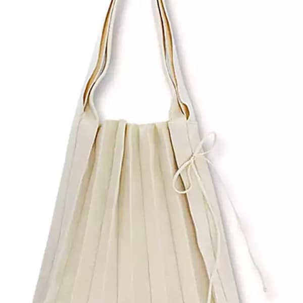 Handmade Pleated bag ( Earth Tone Collection)