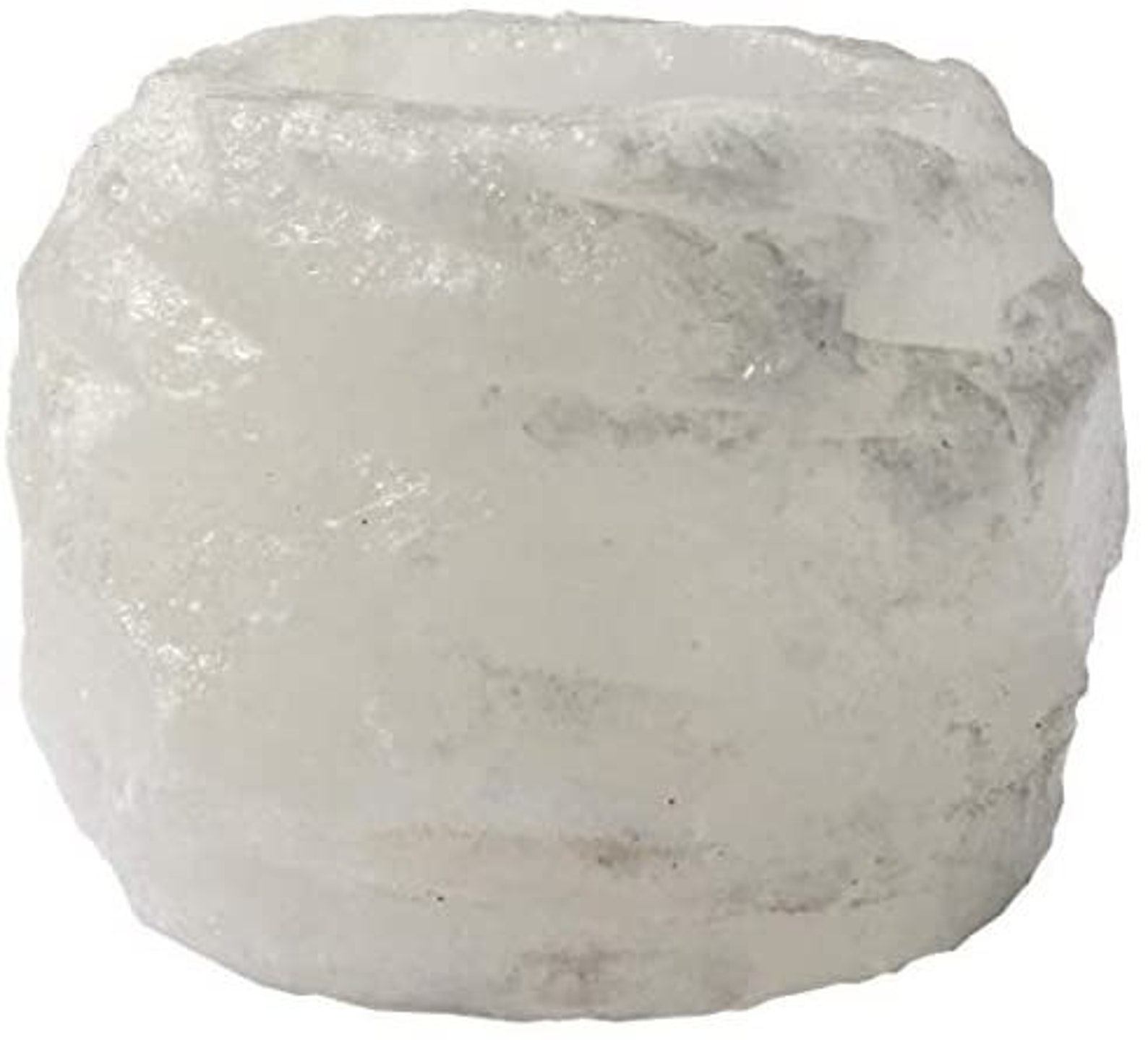100 Natural Himalayan Pink Salt Candle Holder Crystal Rock Etsy UK